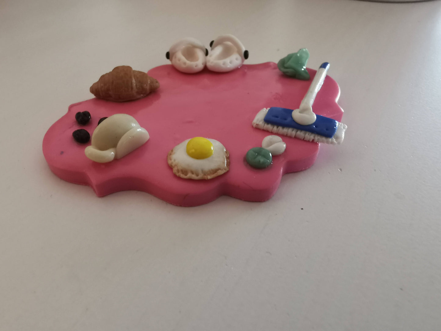 Badge métier personnalisable – Fait main en Fimo