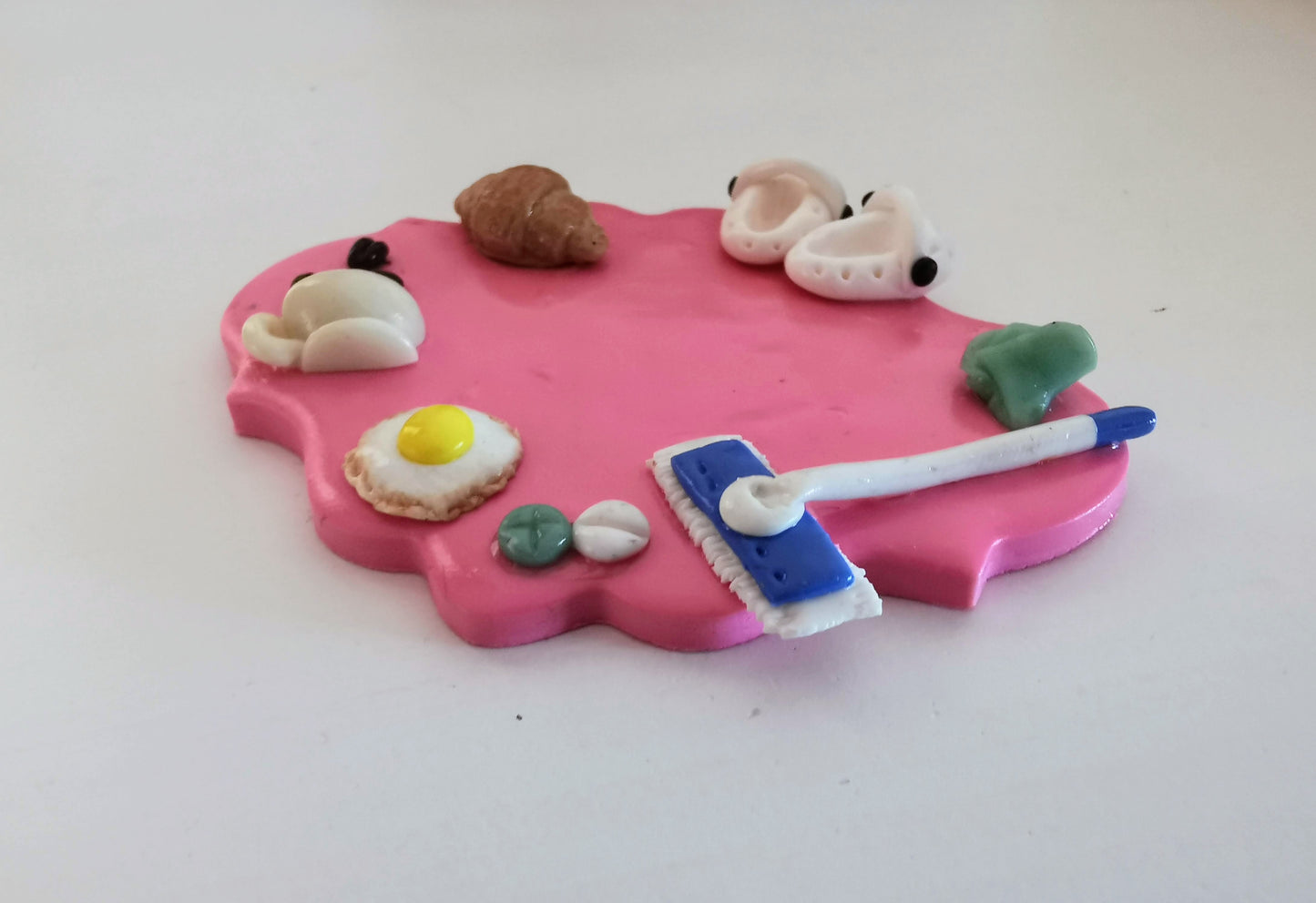 Badge métier personnalisable – Fait main en Fimo