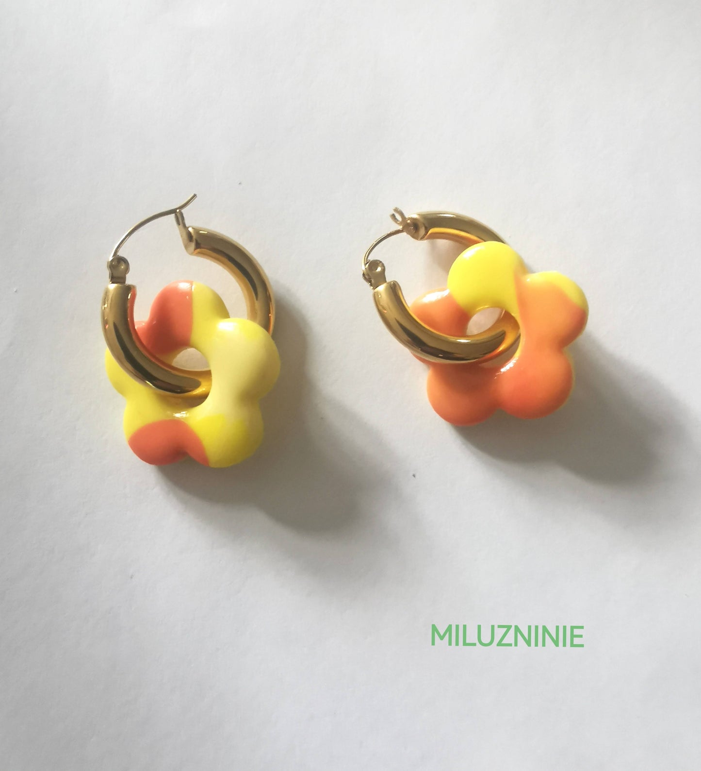 Pampilles en Fimo pour boucles d’oreilles – Fait main & interchangeables, avec ou sans créoles. (Copie) (Copie) (Copie)