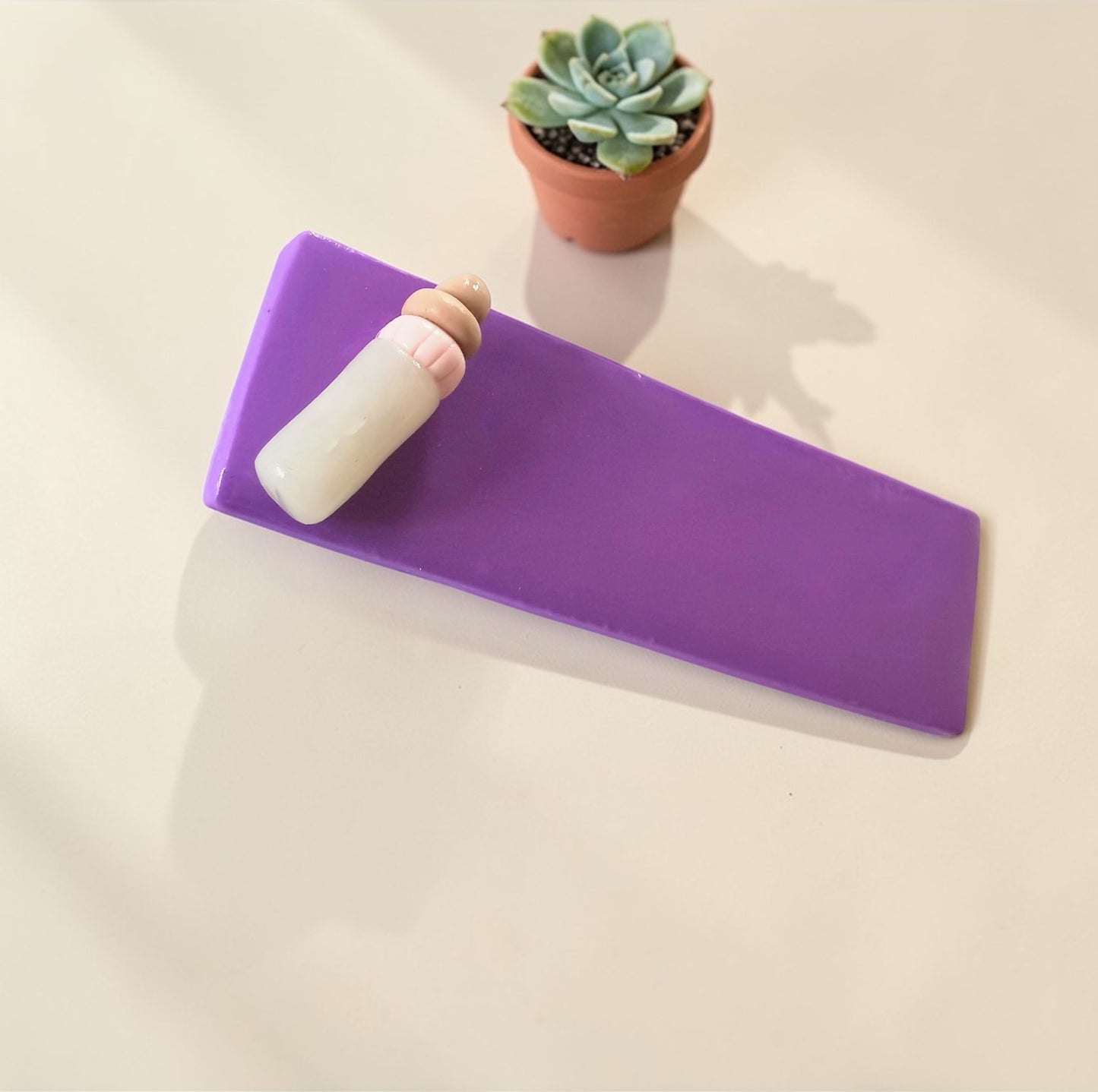 Petit badge prénom personnalisé – Badge professionnel Fimo pour infirmière, sage-femme, auxiliaire, crèche Couleur et attache au choix