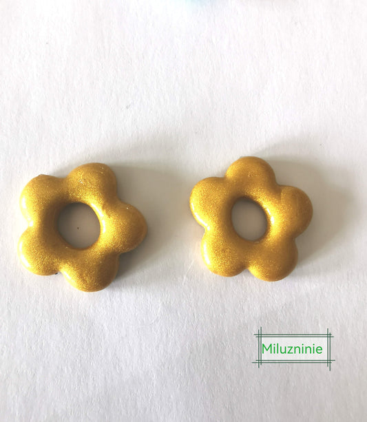 Pampilles en Fimo pour boucles d’oreilles – Fait main & interchangeables, avec ou sans créoles.