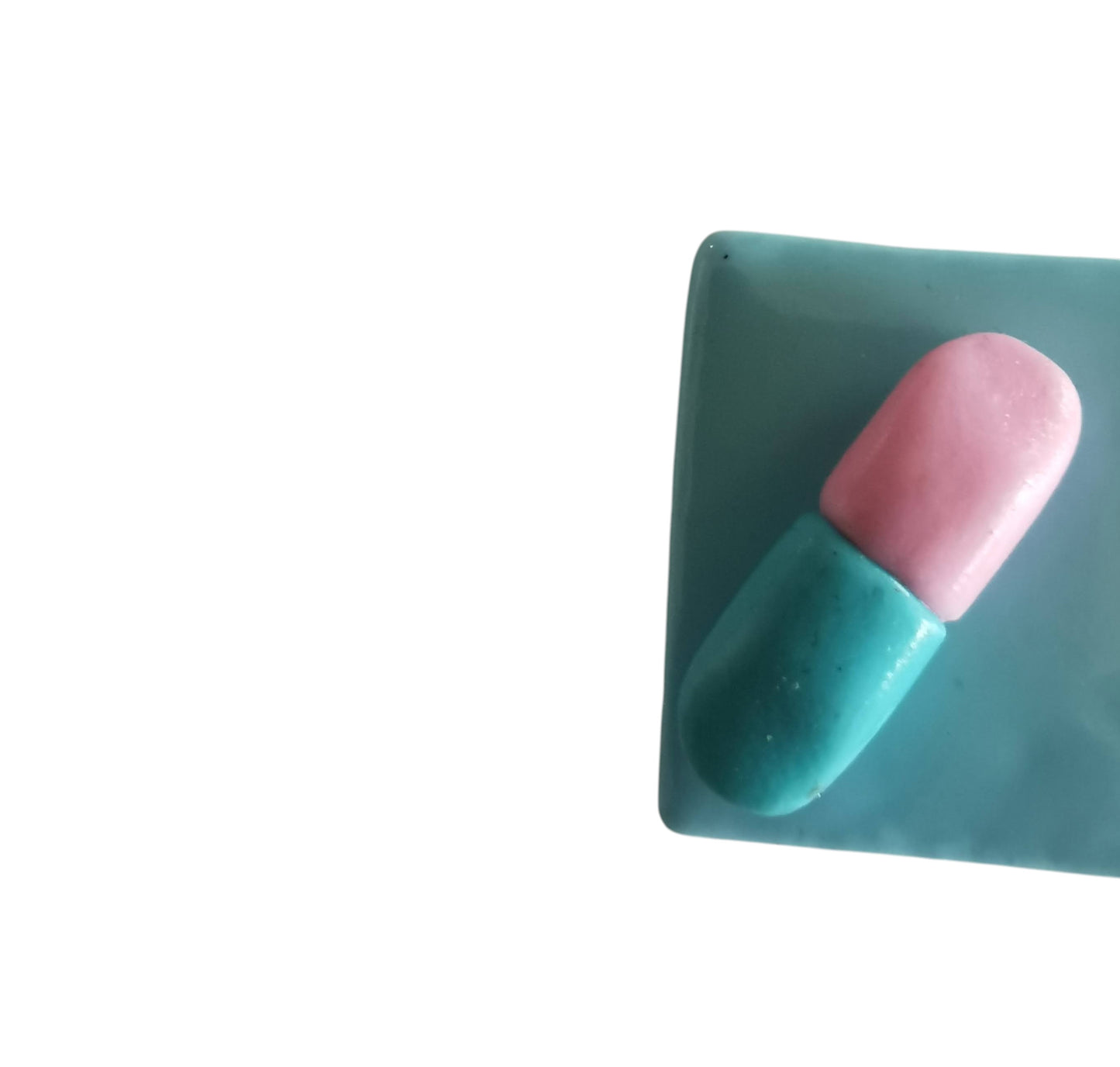 Badge prénom personnalisé – Gomme Fimo – Badge enseignant, ATSEM, animatrice