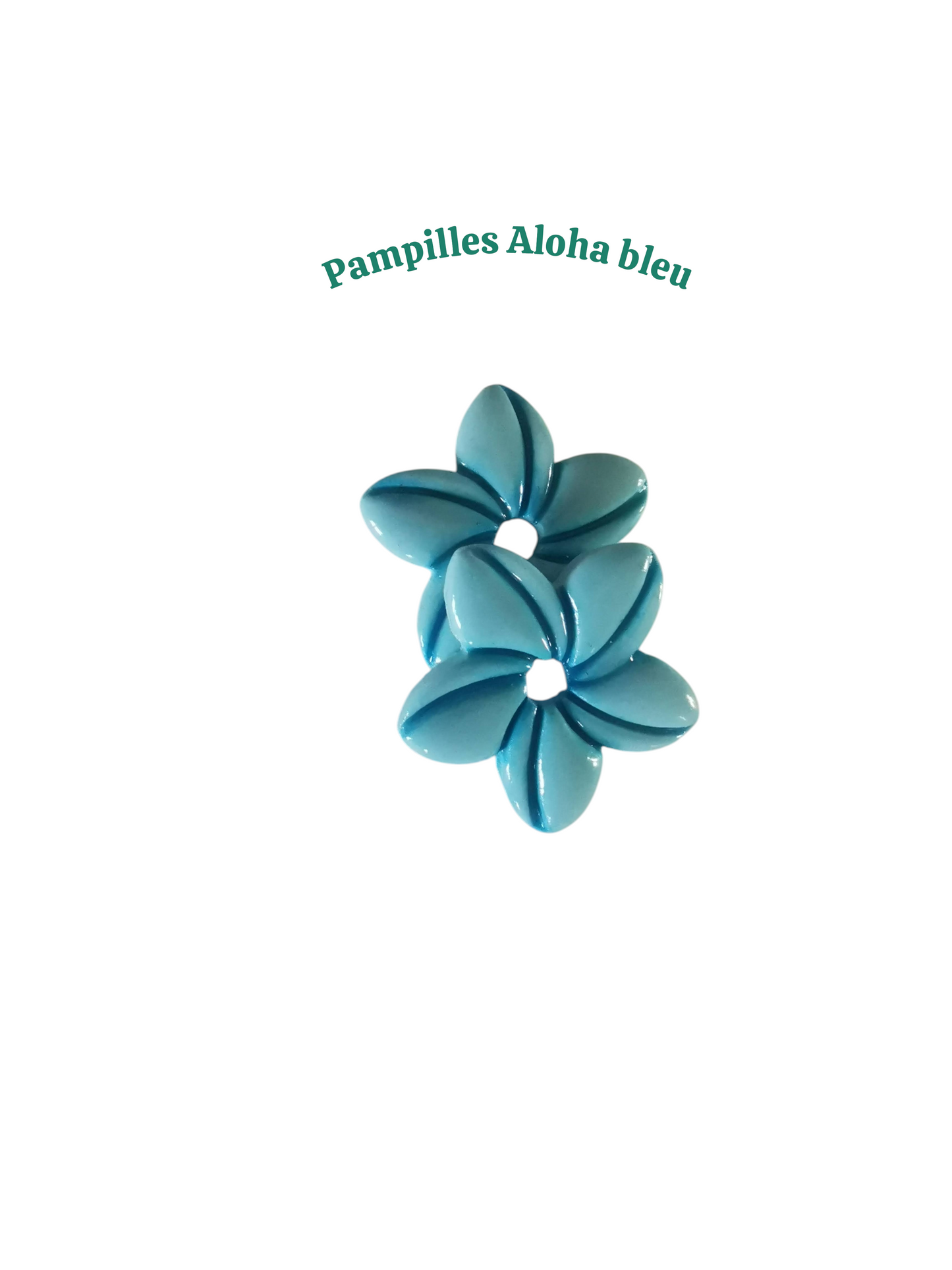 Pampilles Aloha – Fimo artisanale – Breloques interchangeables pour créoles – Bijoux faits main