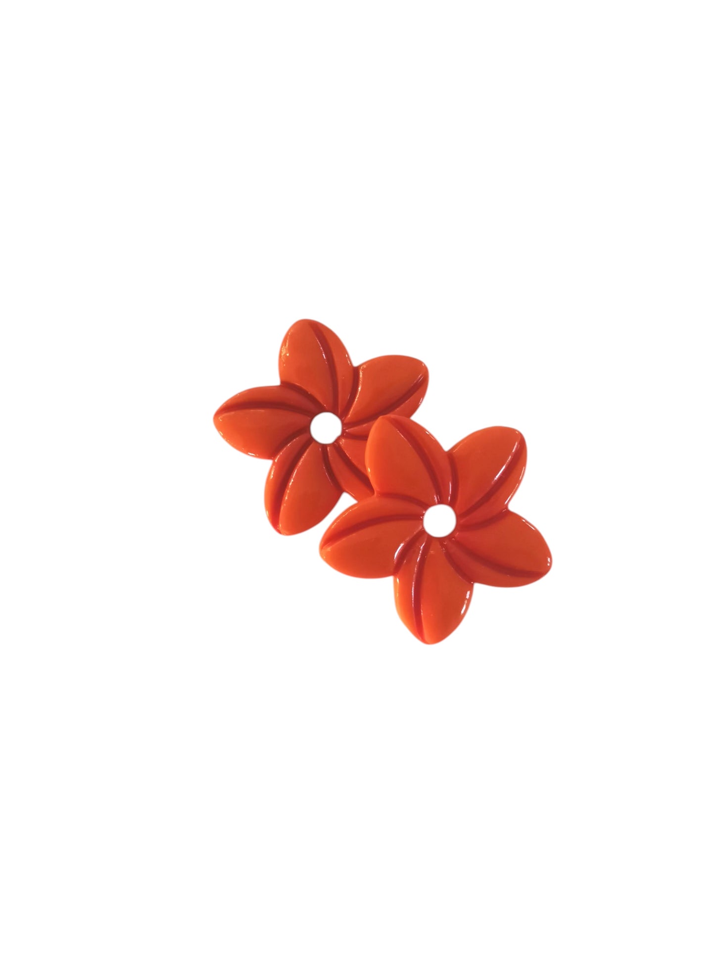 Pampilles Aloha – Fimo artisanale – Breloques interchangeables pour créoles – Bijoux faits main