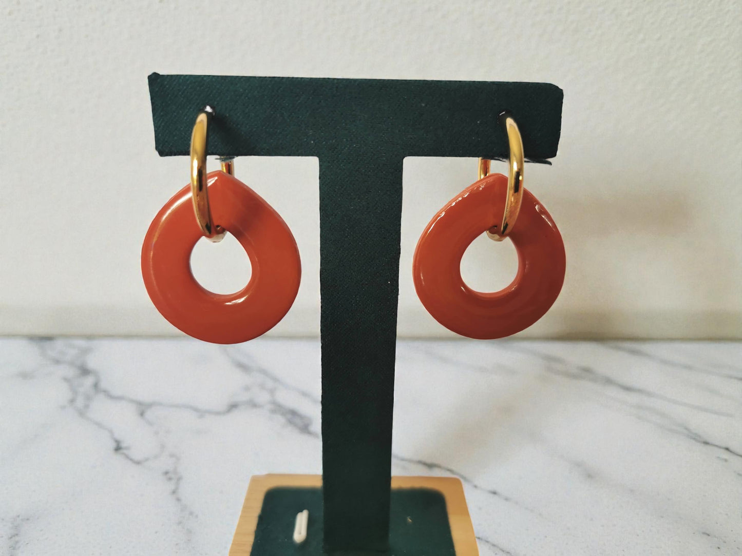 ✨ Pampilles Terracotta Interchangeables – Fleurs &amp; Formes Organiques