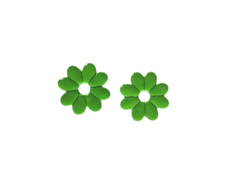 Pampilles en Fimo faites main - collection été – uniques & interchangeables pour créoles