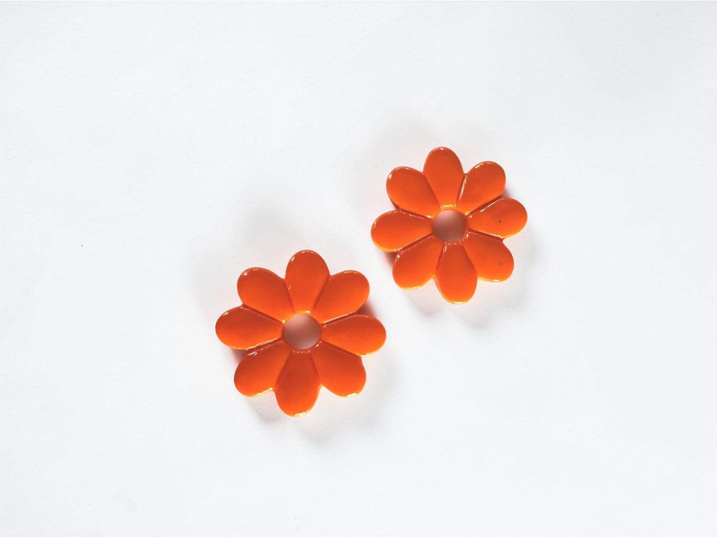 Pampilles en Fimo faites main - collection été – uniques & interchangeables pour créoles